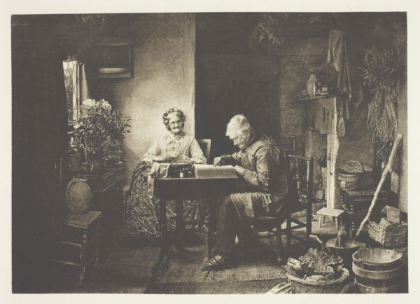 When the Day’s Work is Done, 1877, printed January 1890, Henry Peach Robinson, English, 1830–1901,