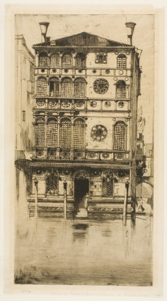 Joannis Darius, 1900, David Young Cameron, Scottish, 1865-1945, Scotland, Etching and drypoint on