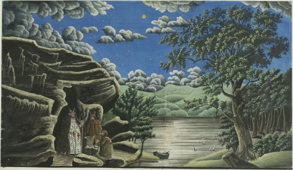 The Sorceress of the Yakuts in North East Asia, n.d., Ernst Damitz, American, 1805-1883, United