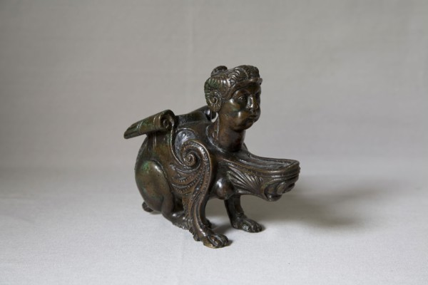 Oil Lamp in the Form of a Sphinx, cast c. 1525, Follower of Andrea Briosco, called Riccio, Italian,