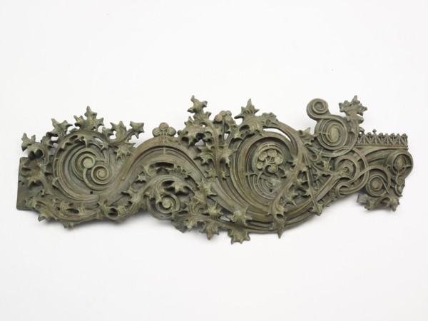 Gage Building: Horizontal Ornament from the Facade, 1898–1899, Designer: Louis H. Sullivan