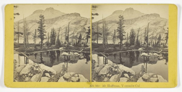 Mt. Hoffman, Yosemite, Cal., 1855/75, Kilburn Brothers, American, active 1855–1875, United States,