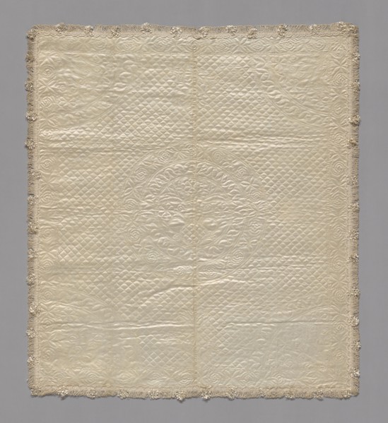 Christening Cover, c. 1758 or earlier, Possibly made by or for Mary Philipse Morris (1730–1825),