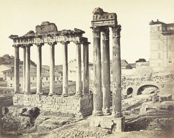 Untitled (Ruins of Roman Forum), c. 1867, Robert MacPherson, Scottish, 1811–1872, Scotland, Albumen