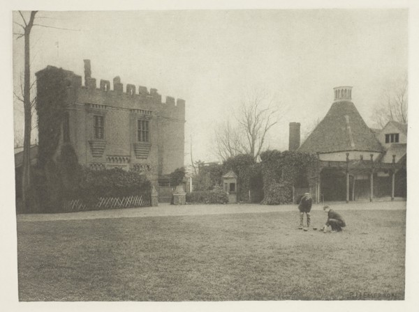 The Old Rye House, 1880s, Peter Henry Emerson, English, born Cuba, 1856–1936, England,