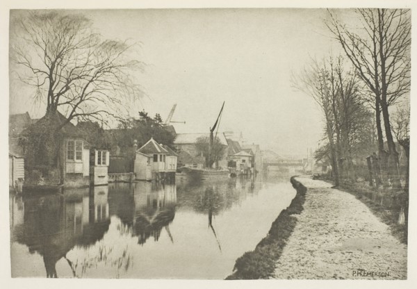Ware, Herts, 1880s, Peter Henry Emerson, English, born Cuba, 1856–1936, England, Photogravure,