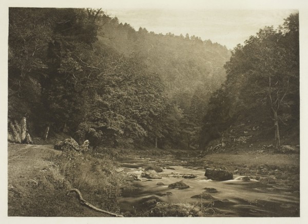 In Dove Dale (Staffordshire Side), 1880s, Peter Henry Emerson, English, born Cuba, 1856–1936,
