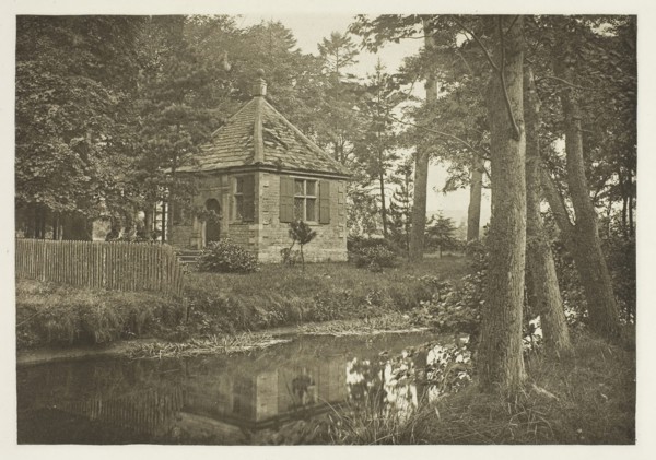 Walton and Cotton’s Fishing House, Beresford Dale, 1880s, Peter Henry Emerson, English, born Cuba,