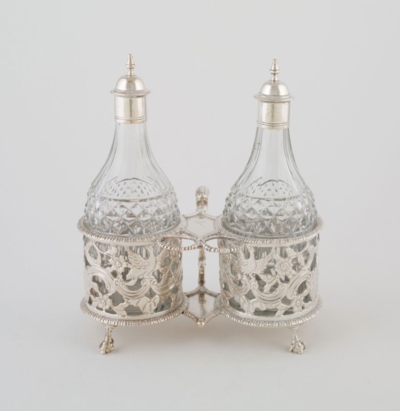 Cruet Set, c. 1760, Thomas Williamson, Irish, active 1750-70, Dublin, Ireland, Dublin, Silver and