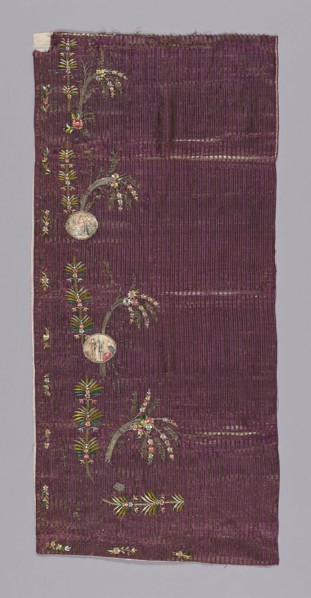 Skirt Panel?, Directoire period, 1795/99, France, Silk, plain weave with supplementary patterning