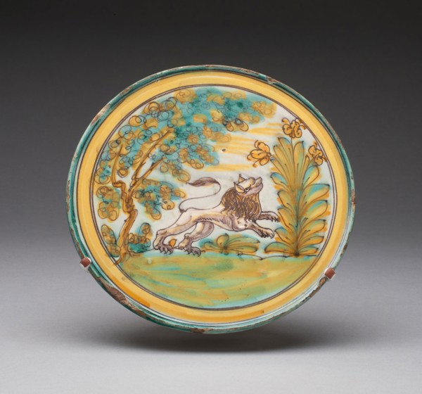 Tazza, 17th century, Talavera de la Reina Potteries, Spanish, founded mid-16th century, Talavera de