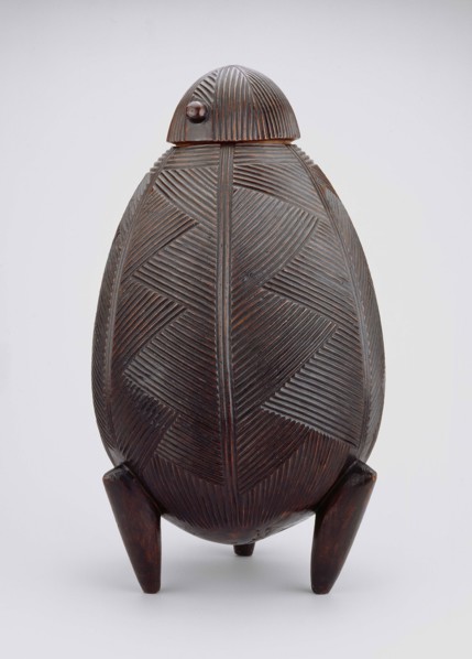 Lidded Container, Mid–/late 19th century, Zulu or Northern Nguni, KwaZulu-Natal, South Africa,
