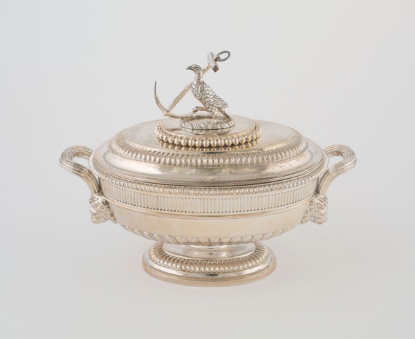 Sauce Tureen and Cover from the Hood Service, 1807/08, Paul Storr, English, 1771-1844, London,