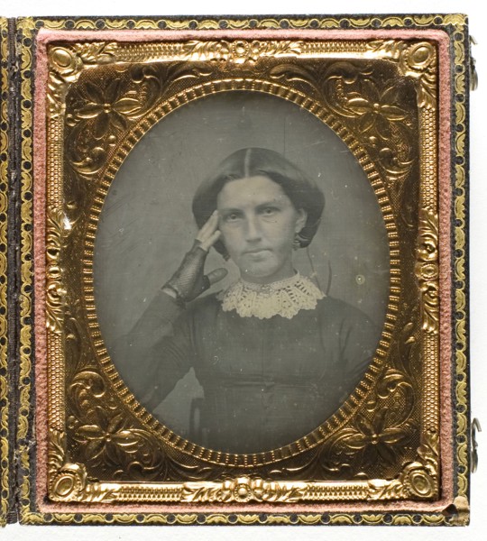 Untitled, 1839/60, 19th century, Unknown Place, Daguerreotype, 8.3 x 7 cm (plate), 9.2 x 8 x 1.4 cm