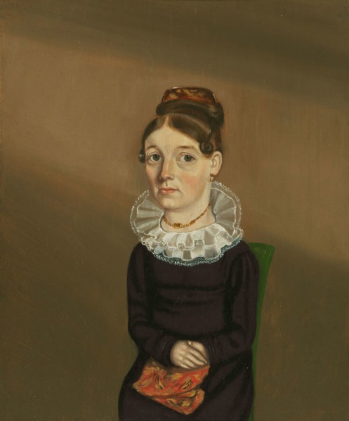 Mrs. William Bonham (Ann Warford), March 6, 1825, William Bonnell, American, 1804–1865, United