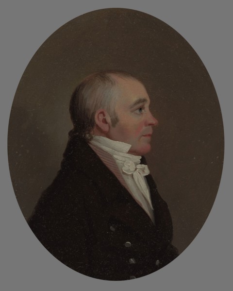 Mr. Benjamin Schaum, 1808/10, Jacob Eichholtz, American, 1776–1842, United States, Oil on panel, 21