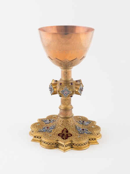 Model Chalice, c. 1849, Designed by Augustus Welby Northmore Pugin, English, 1812–1852,