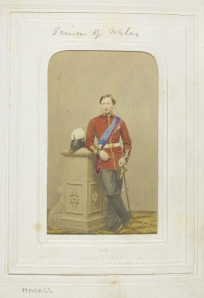 H.R.H. The Prince of Wales, 1860–69, John Jabez Edwin Mayall, American, 1813-1901, United States,