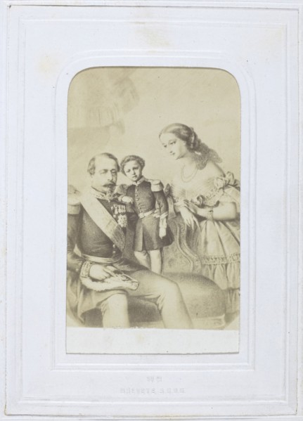 Untitled, 1860–69, European, active 1860s, Albumen print, 7.7 × 5.5 cm (image/paper), 10.4 × 6.2 cm