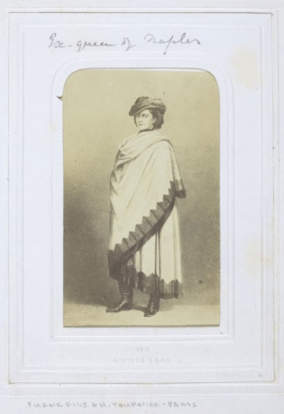 Ex-Queen of Naples, 1860–69, Furne Fils and H. Tournier, French, Charles Paul Furne (1824-1880),