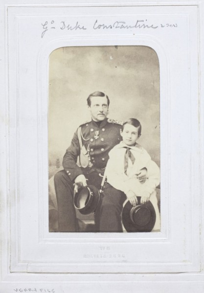 Grand Duke Constantine and Son, 1860–69, Verry Fils, French, active mid to late 19th century,