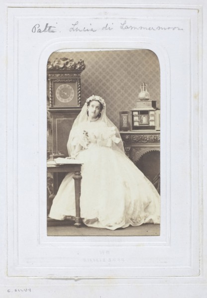 Adelina Patti Traviata, 1860–69, Camille-Léon-Louis Silvy, French, 1834-1910, France, Albumen