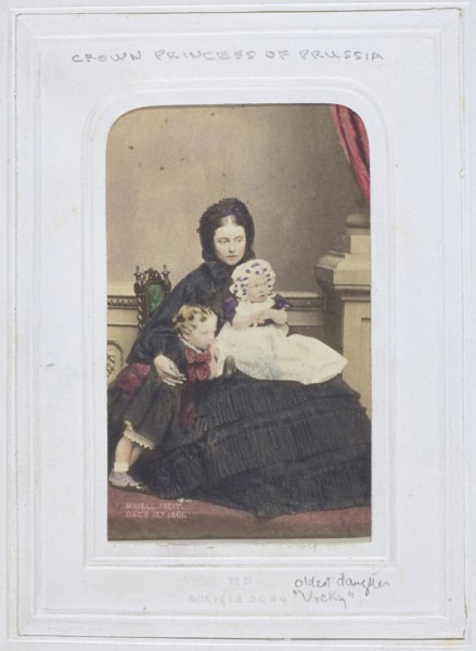 The Crown Princess of Prussia, 1861, John Jabez Edwin Mayall, American, 1813-1901, United States,