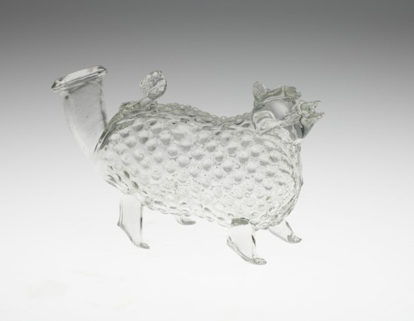 Bottle, 19th century, Austria, Austria, Glass, 9.6 × 15.9 cm (3 3/4 × 6 1/4 in.)