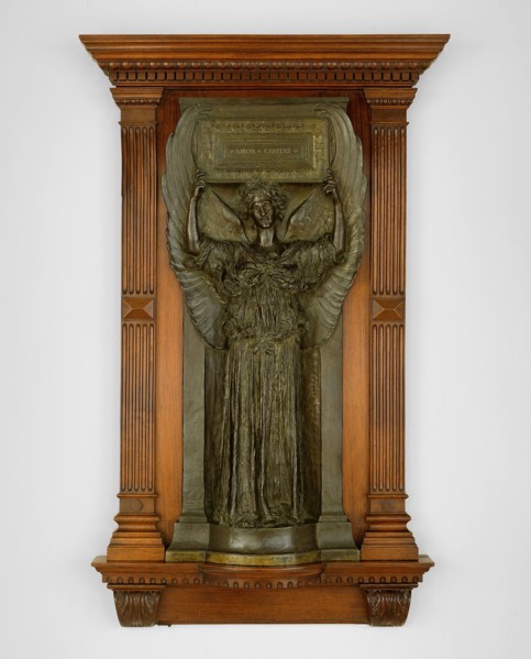 Amor Caritas, Modeled 1897, cast after 1899, Augustus Saint-Gaudens, American, born Ireland,