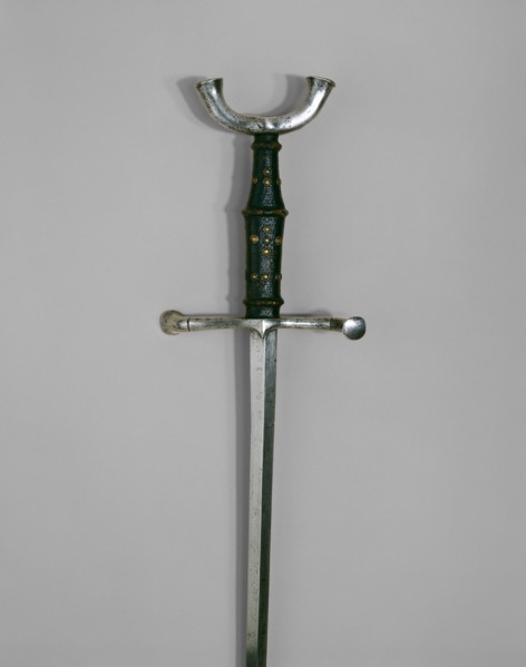 Estoc, 1520/40, German, Germany, Steel, brass, wood, and leather, Overall L. 130 cm (51 3/16 in.)