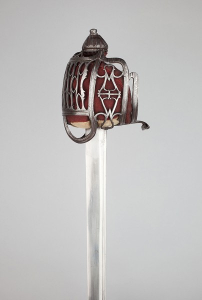 Basket-Hilted Broadsword, about 1750, Walter Allan (Scottish, active 1732-1761), Stirling,