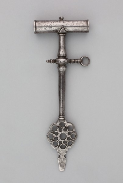 Combined Wheel-Lock Spanner and Screwdriver, 1570/1600, German, Germany, Iron, L. 19.7 cm (7 3/4 in