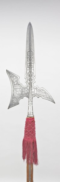 Halberd for the Bodyguard of Karl Eusebius, Prince of Liechtenstein, 1632, German, Southern
