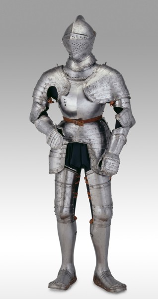 Portions of a Field Armor, c. 1540 with some modern restoration, Austrian, Innsbruck, Innsbruck,
