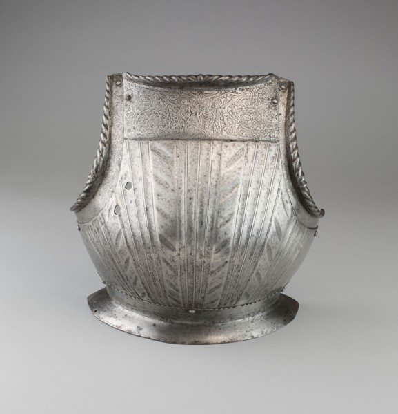 Breastplate, c. 1520, South German or Austrian (Innsbruck), Innsbruck, Steel