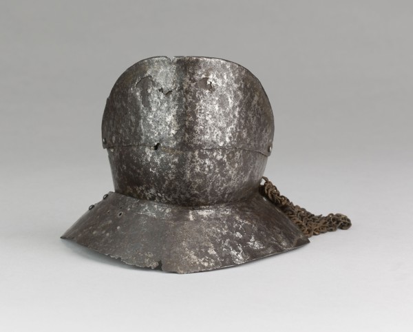 Bevor (Falling Buff), c. 1500, Spanish (Possibly), Spain, Steel