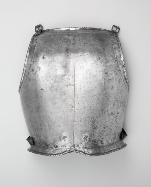 Backplate, c. 1560/70, Italian, Italy, Steel