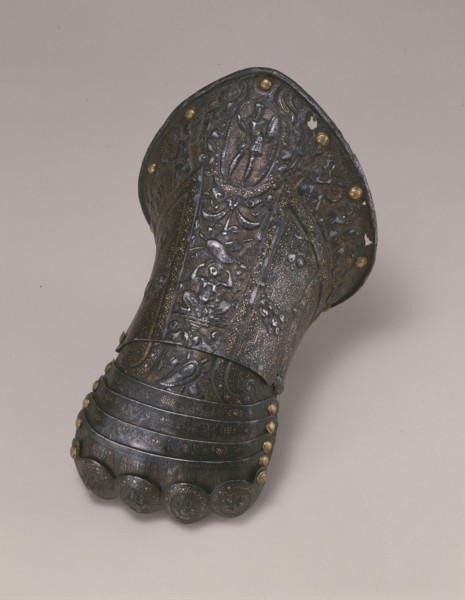 Gauntlet for the Left Hand, 1575/90, Lucio Piccinino (Italian, active 1575-1595), Milan, Milan,