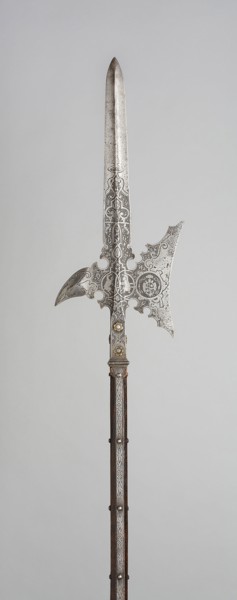 Halberd for the Bodyguard of Wolf Dietrich von Raitenau, Prince-Archbishop of Salzburg, 1589,