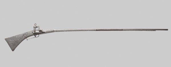Flintlock Gun, 1725, Sardinian, Sardinia, Iron, wood, and steel, L. 165 cm (65 in.)