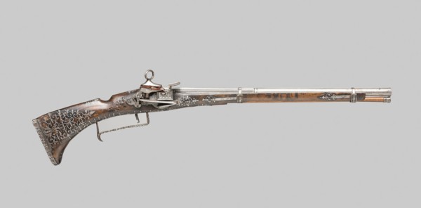 Miquelet Carbine, 1680/1700, Spanish, Ripoll, Spain, Steel, iron, walnut, L. 86 cm (33 7/8 in.)