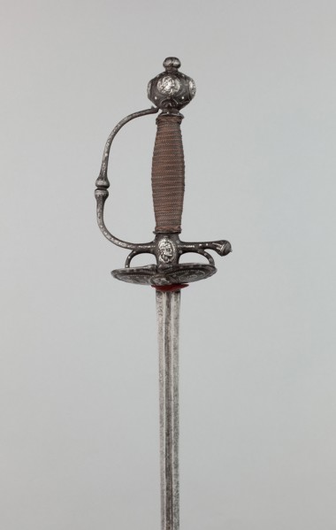 Transitional Rapier, c. 1660, Northern European, probably English, Europe, northern, Steel, iron,