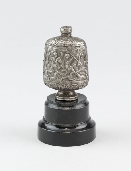 Sword Pommel, early 17th century, European, Europe, Iron, Overall