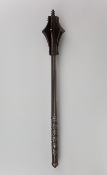 Mace, 1550, German, Germany, Steel, L. 62 cm (24.7 in.)