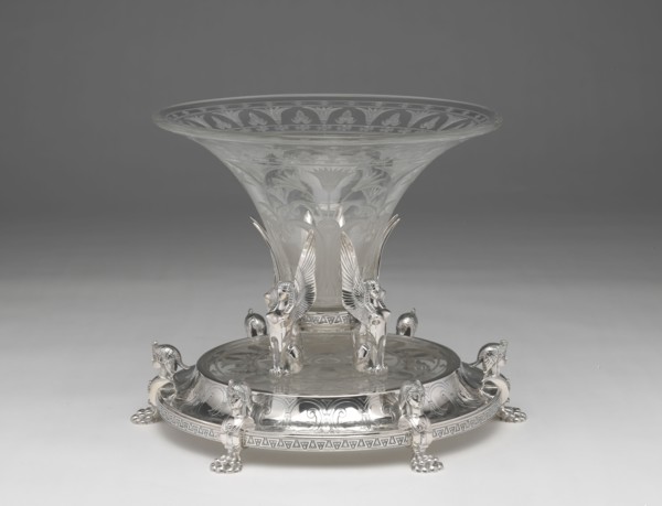 Centerpiece, c. 1880, Dominick and Haff, American, active 1872–1928, Retailed by Cowell and Hubbard