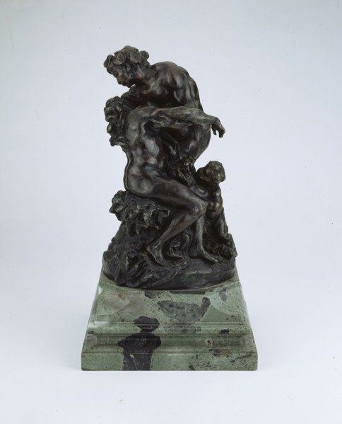 Bacchus Consoling Ariadne, modeled c. 1892  (cast 1903/07), Aimé-Jules Dalou, French, 1838–1902,
