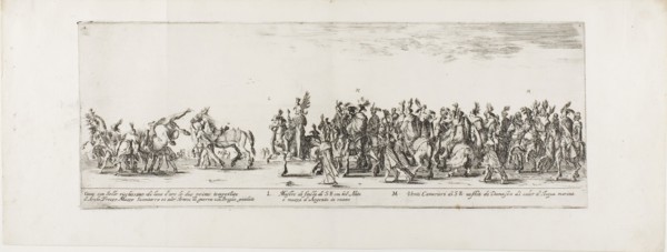 Entrance of the Ambassador of Poland into Rome, 1633, Stefano della Bella, Italian, 1610-1664,