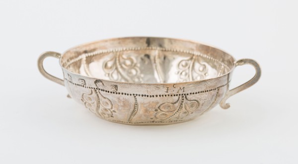 Wine Taster, 1649/50, London, England, London, Silver, 2.7 x 8.6 x 11.1 cm (1 1/16 x 3 3/8 x 4 3/8