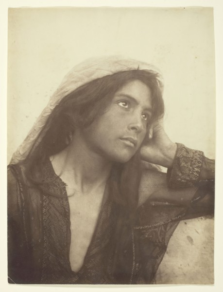 Untitled, c. 1890, Wilhelm von Gloeden, German, 1856–1931, Germany, Albumen print, 22.2 x 16.6 cm
