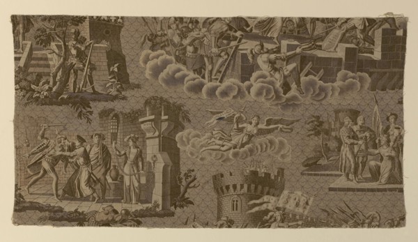 Jeanne d’Arc (Joan of Arc) (Furnishing Fabric), c. 1820, Fleury Francois Richard (French,